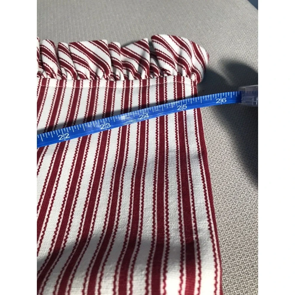 Longaberger Basket Getaway Liner Sweetheart Remebrance 23001 Pinstripe Handles